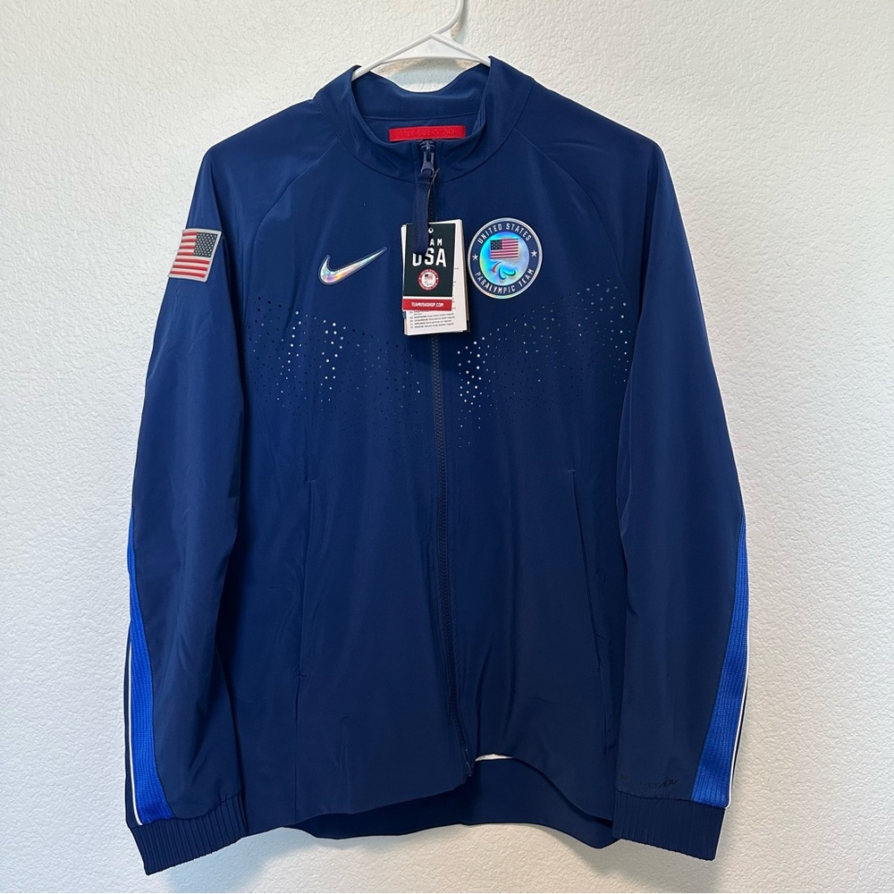 NEW Nike Women’s Paris 2024 Paralympic Team Issued USA Olympic Jacket size small